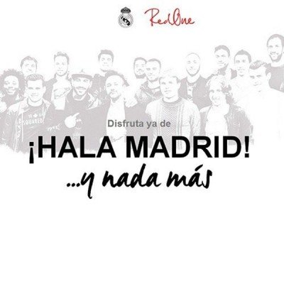 Real Madrid - Hala Madrid Nada Mas