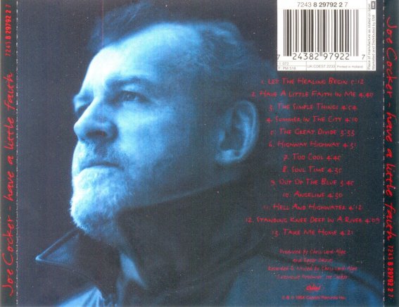 Have A Little Faith - Capitol Records Holland - 1994