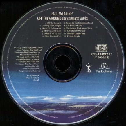 Off The Ground - The Complete Works - 1993