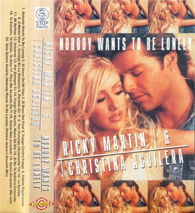With Christina Aguilera - Nobody Wants To Be Lonely - Maxi-Single - 2001