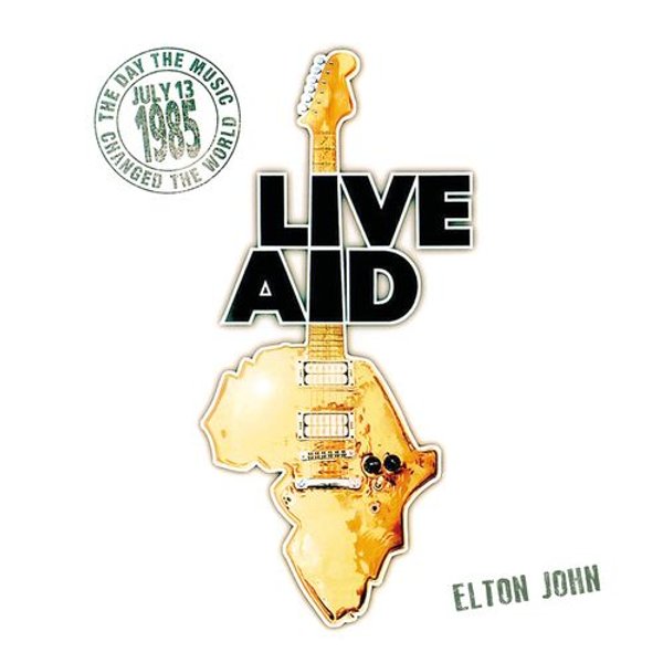 Elton John at Live Aid (Live at Wembley Stadium and 13th July 1985)