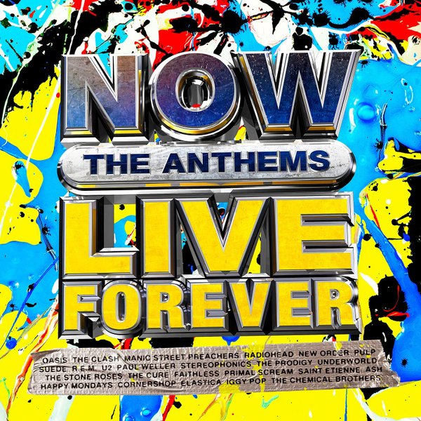 NOW Live Forever: The Anthems (4CD) (2021)